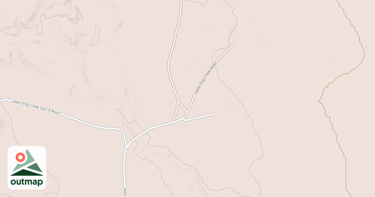 Map of WEST FROG CR