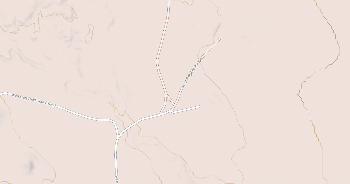 Map preview of WEST FROG CR