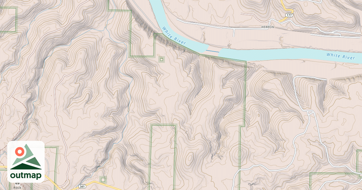 Map of HURST CEMETARY