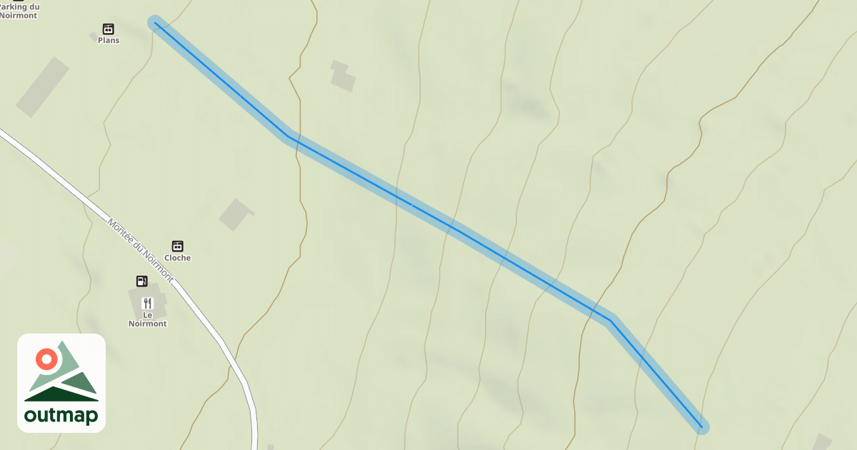 Map of Les Plans