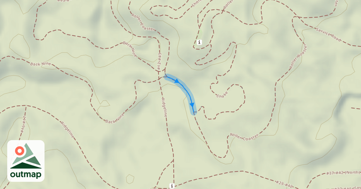 Map of Roller Coaster