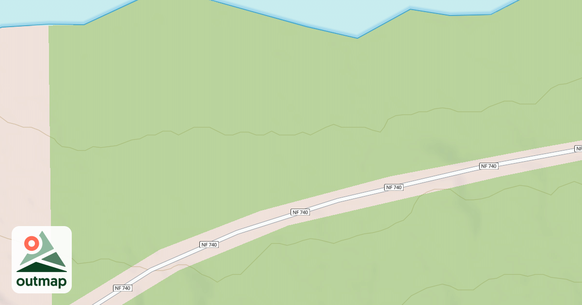 Map of USFS National Forest System Roads {9BD787BC-1B31-4C94-BF63-F7651D853990}