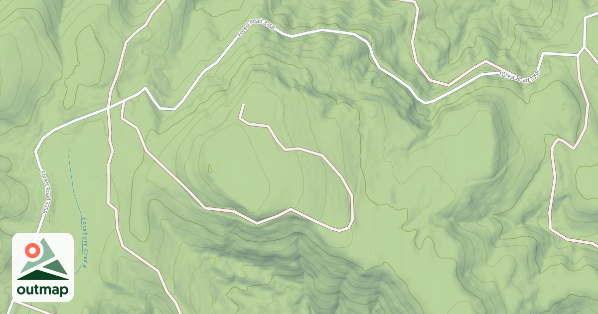 Map of ELK CREEK