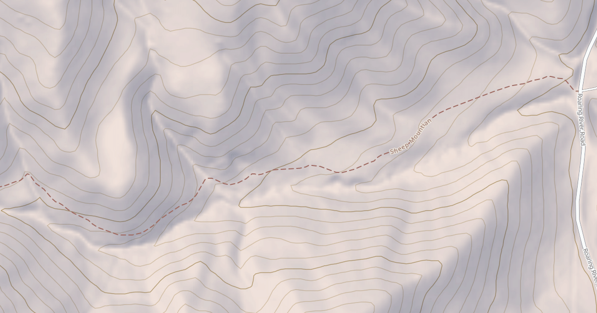 Map preview of Sheep Mountain