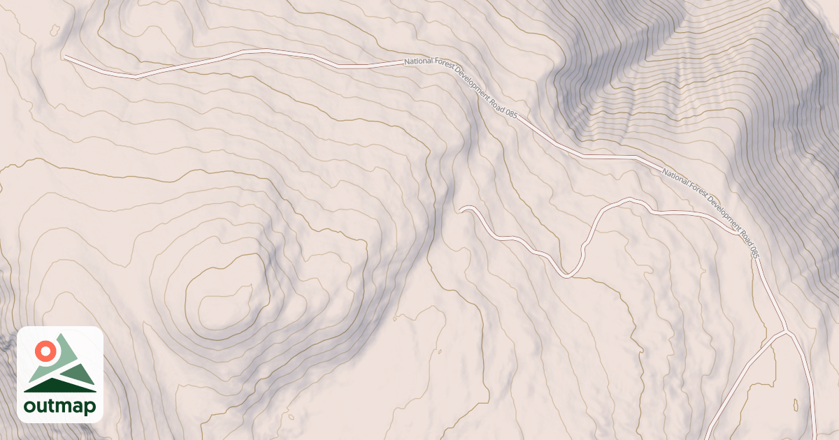 Map of BEAVER HUMP