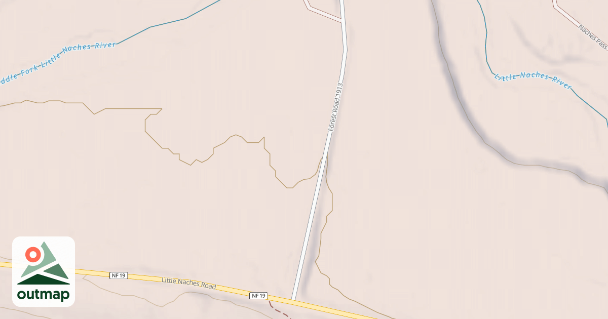 Map of Greenwater/Naches
