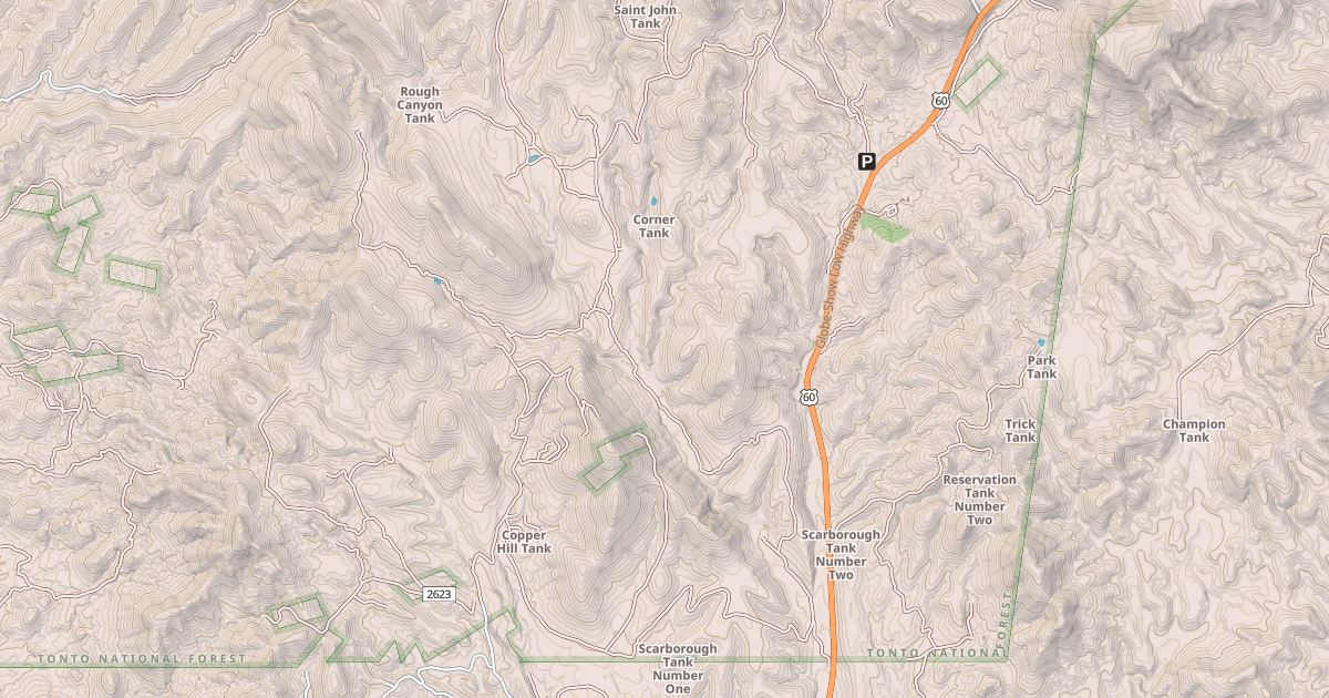 Map preview of COPPER HILL