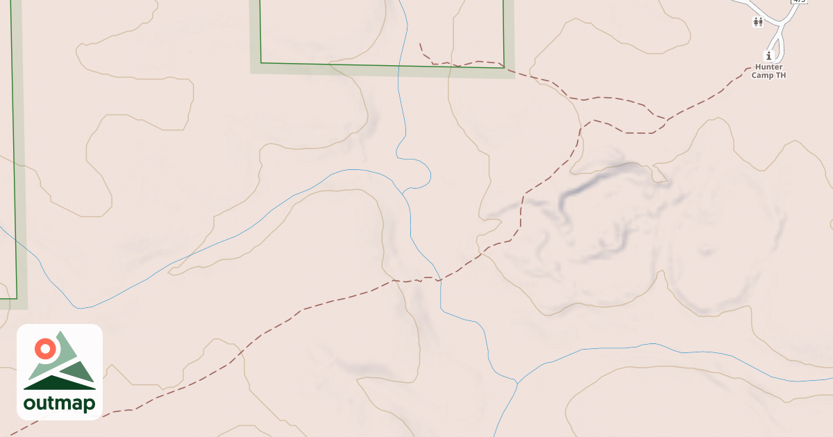 Map of USFS Motor Vehicle Use Map Roads {F4B1CC2E-F555-402E-9959-12D76F037192}