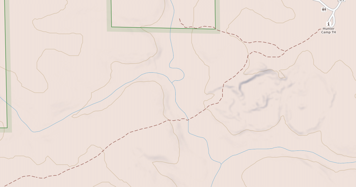 Map preview of USFS Motor Vehicle Use Map Roads {F4B1CC2E-F555-402E-9959-12D76F037192}