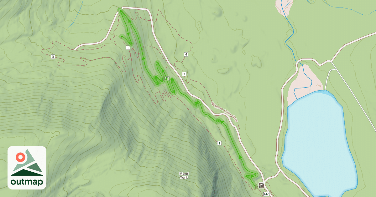 Map of Montée vers Gaule