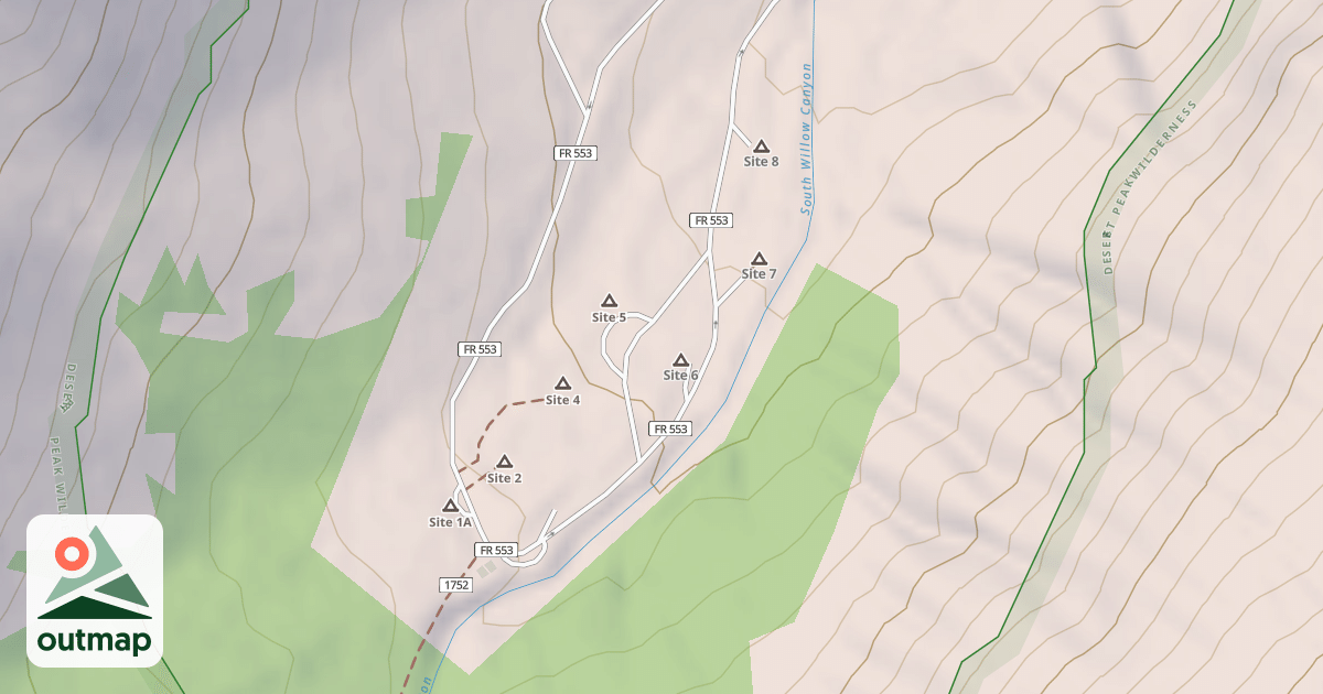 Map of LOOP CG.-B