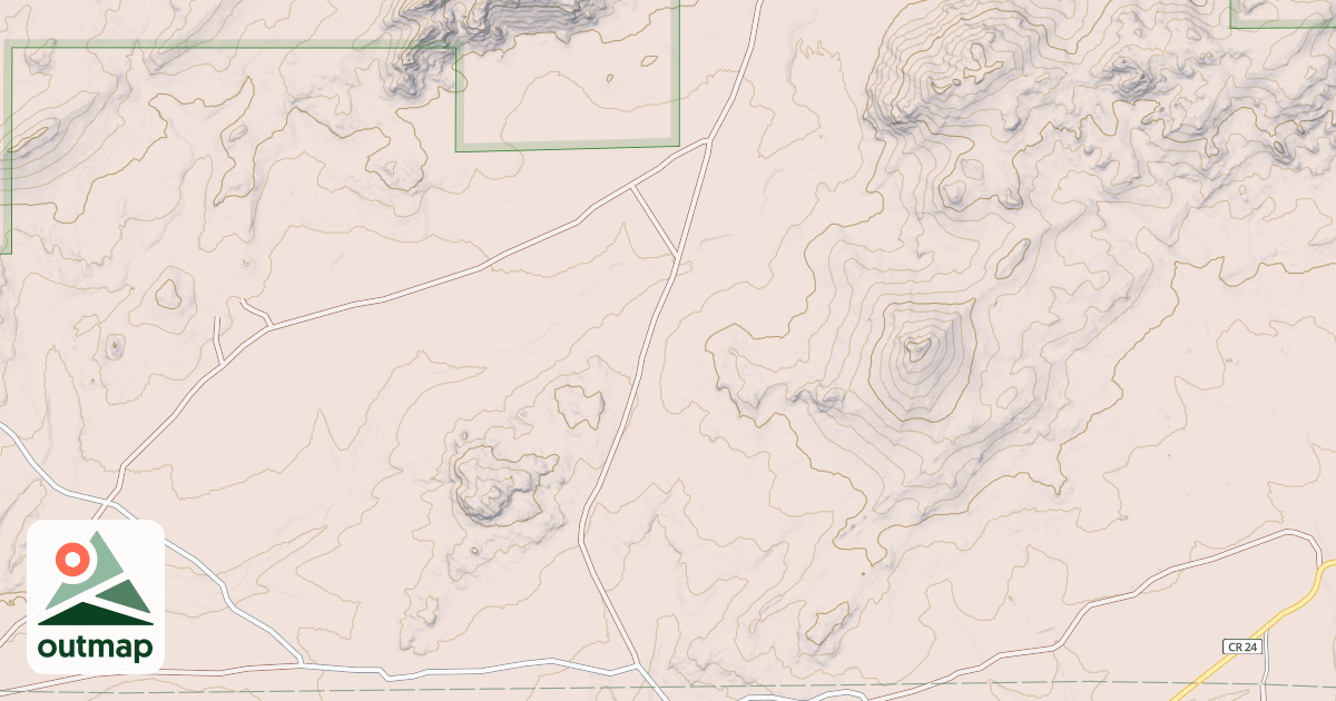 Map of EAST BOXELDER