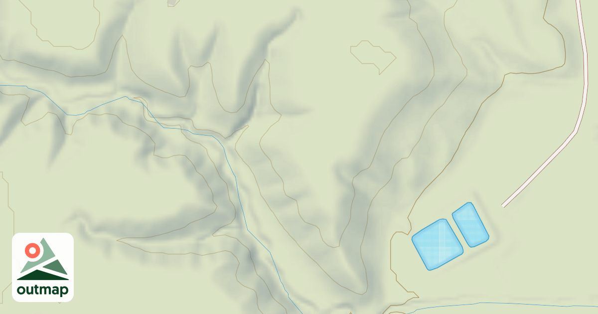 Map of Creek