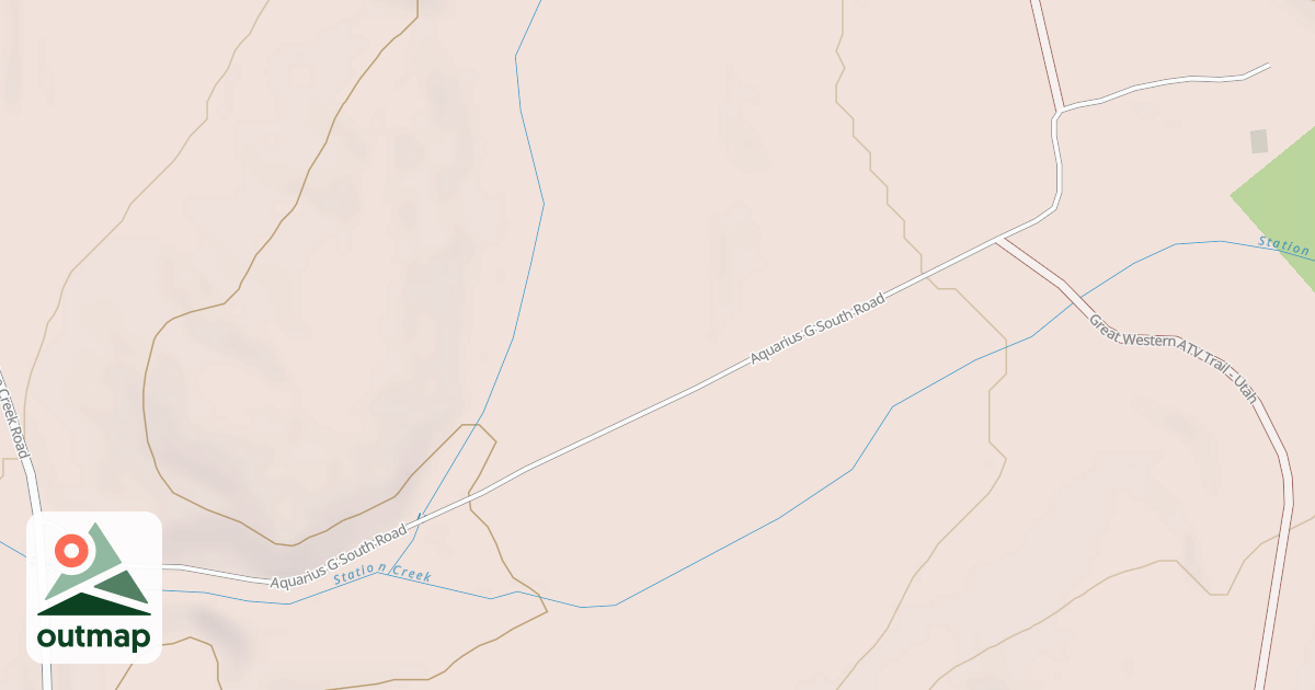 Map of AQUARIUS G S