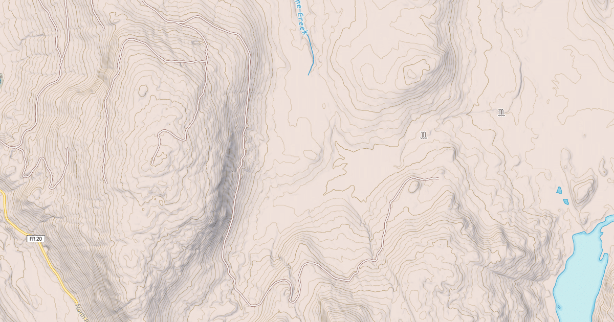 Map preview of Pine Point  2079000 Rd