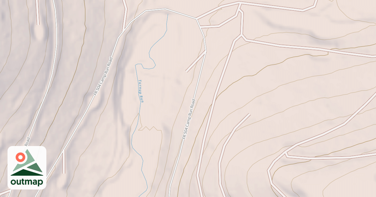 Map of CAMP RUN