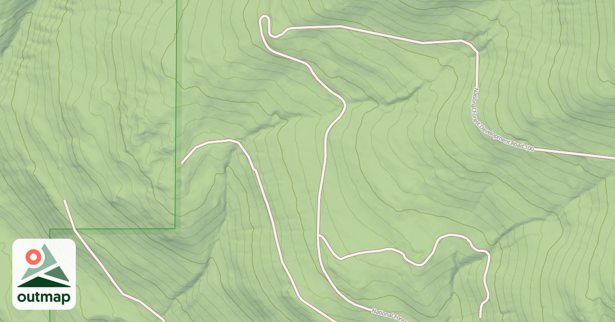 Map of ALADDIN MTN