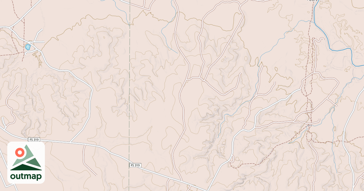 Map of USFS Motor Vehicle Use Map Roads {3B3927FE-25D8-4B74-BCF2-E25373A2484A}