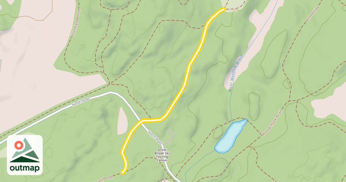 Map of East Farm Trail