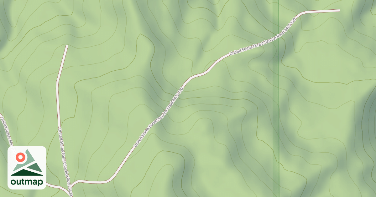 Map of USFS National Forest System Roads {CB8B2FE2-67B2-48D9-B33A-21CBBF050CA1}