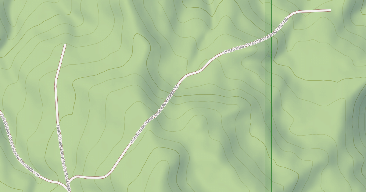 Map preview of USFS National Forest System Roads {CB8B2FE2-67B2-48D9-B33A-21CBBF050CA1}