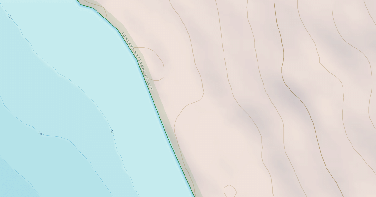 Map preview of Kizhuchia Creek Road