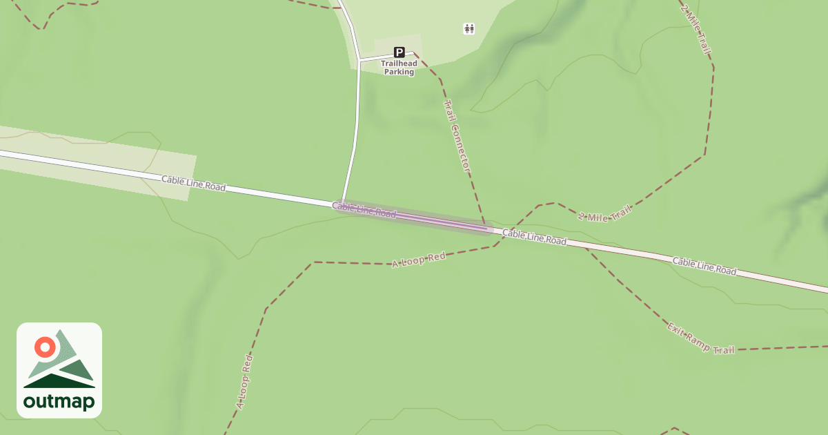 Map of Cable Line Road