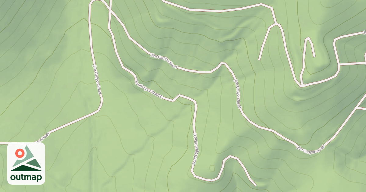 Map of SOUTH SPUR ROAD C