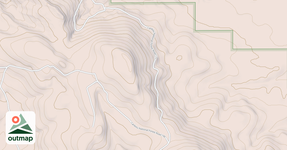 Map of HARRISON CREEK