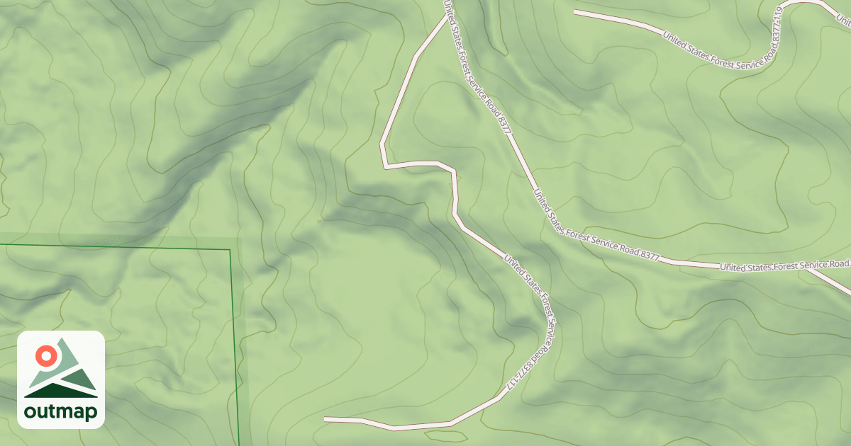 Map of USFS Motor Vehicle Use Map Roads {0107911C-EB0B-421A-BC54-0D3BFE8A6E46}