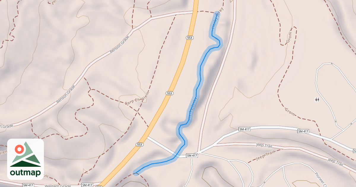 Map of Herky Jerky