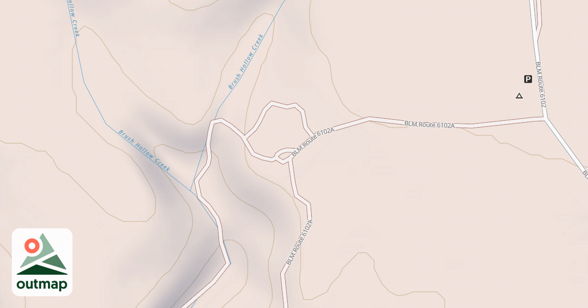 Map of BLM National GTLF Public Motorized Roads 432e2f10-33db-48f8-854f-d8bfa693f978