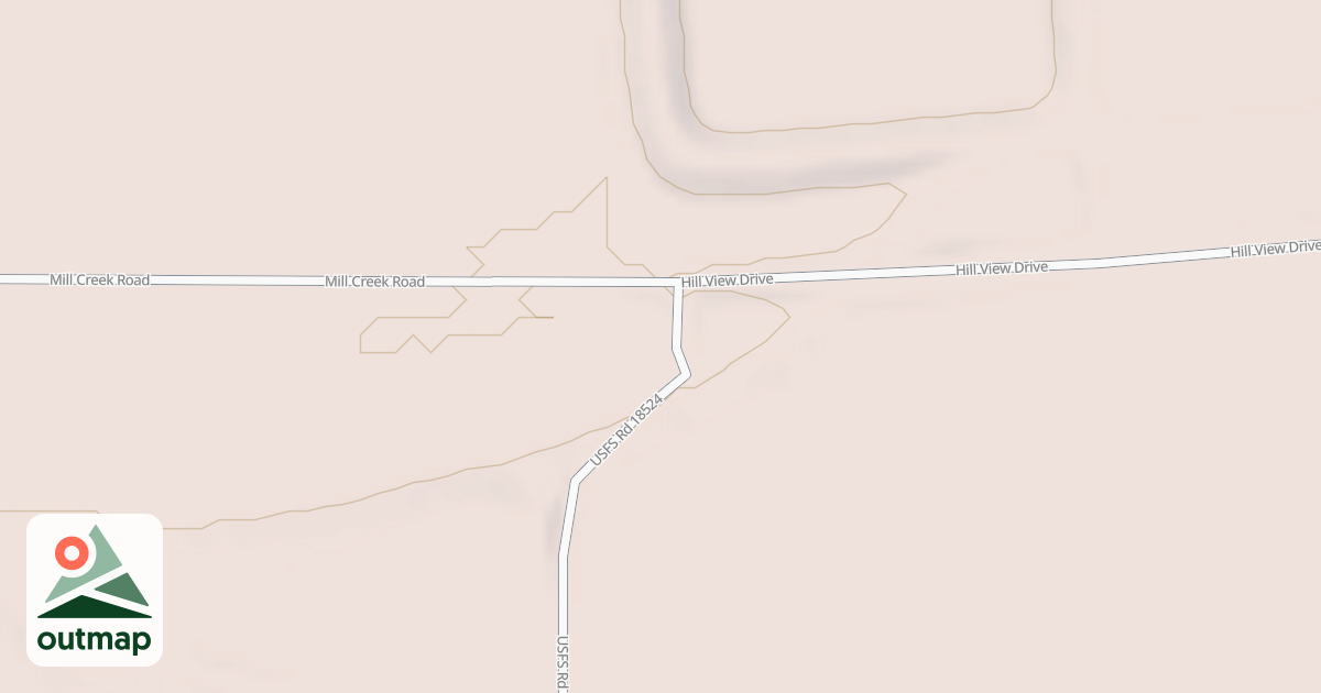 Map of BURR SADDLE