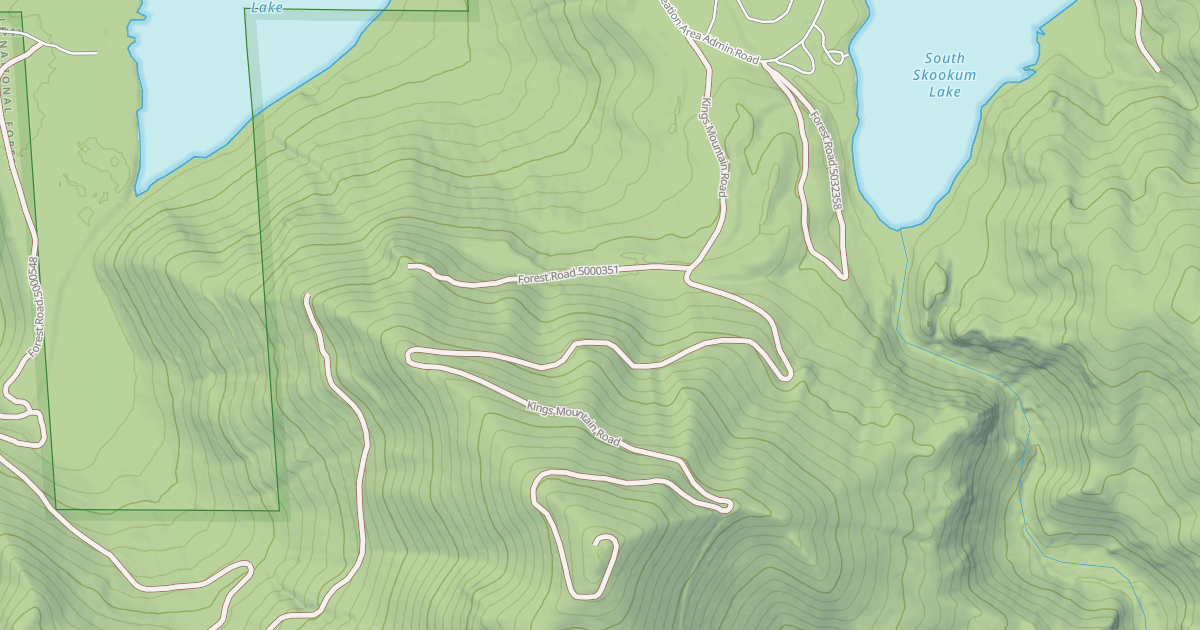 Map preview of KINGS MTN
