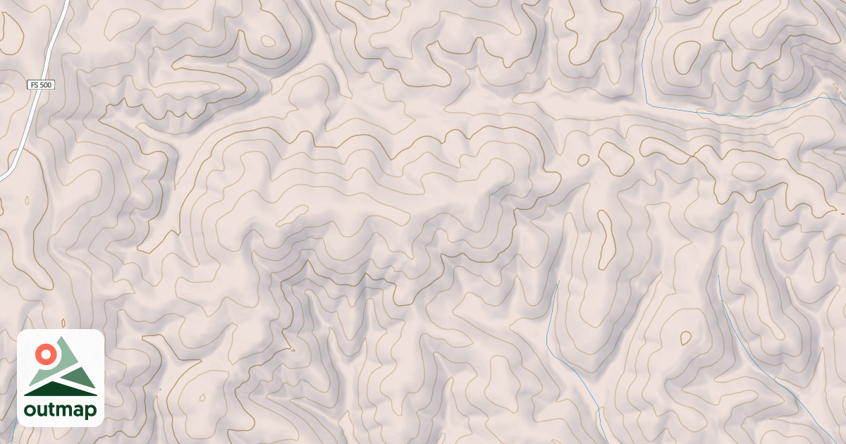 Map of FLAG MOUNTAIN