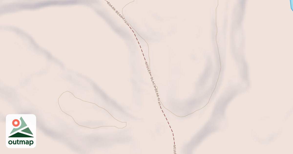 Map of Miller-Black Bear Trail