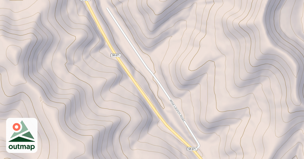 Map of WISE BOAT LAUNCH