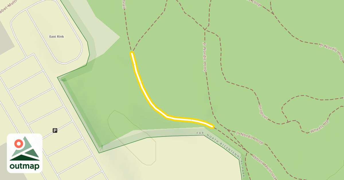 Map of Abbott Multi-use Trail