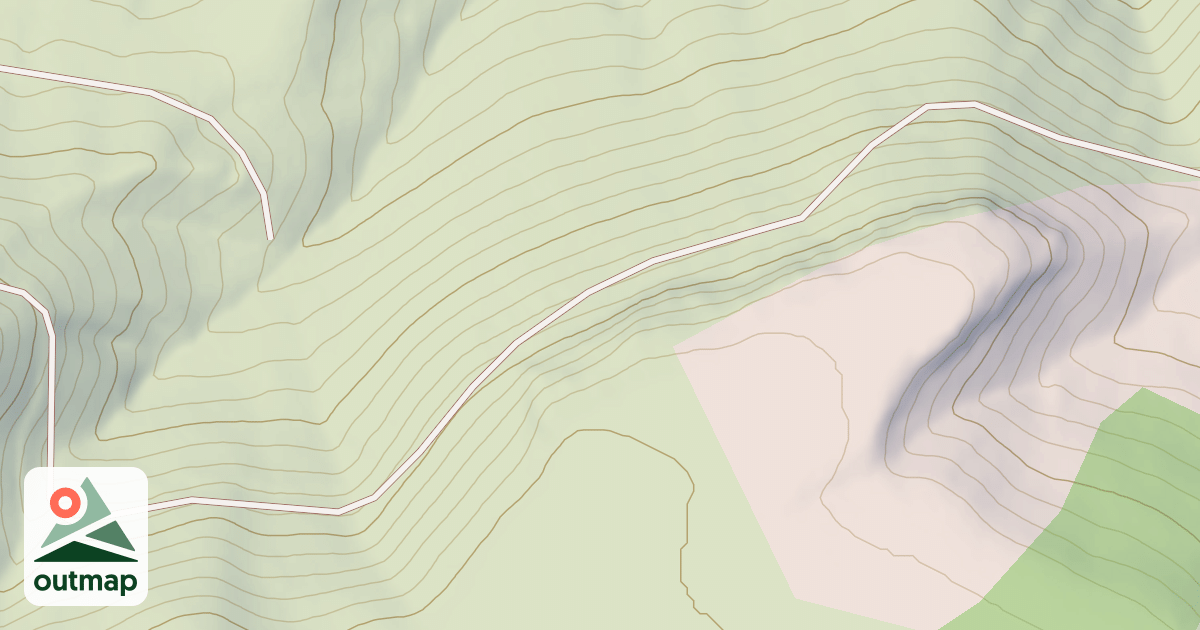 Map of GUNSIGHT PASS