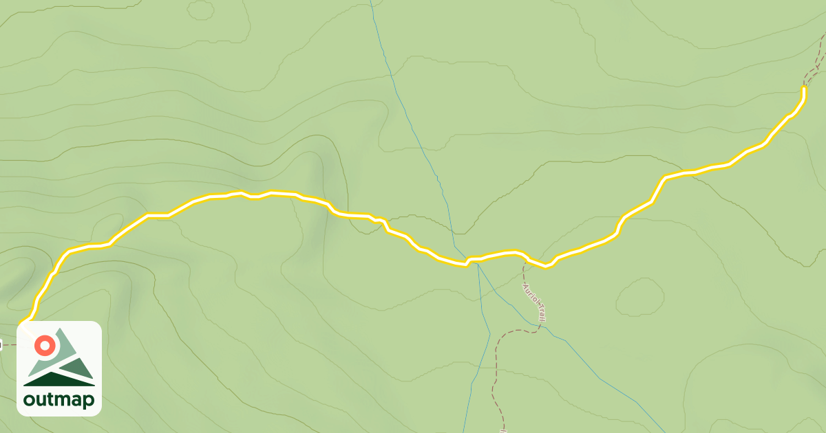 Map of Auriol Trail