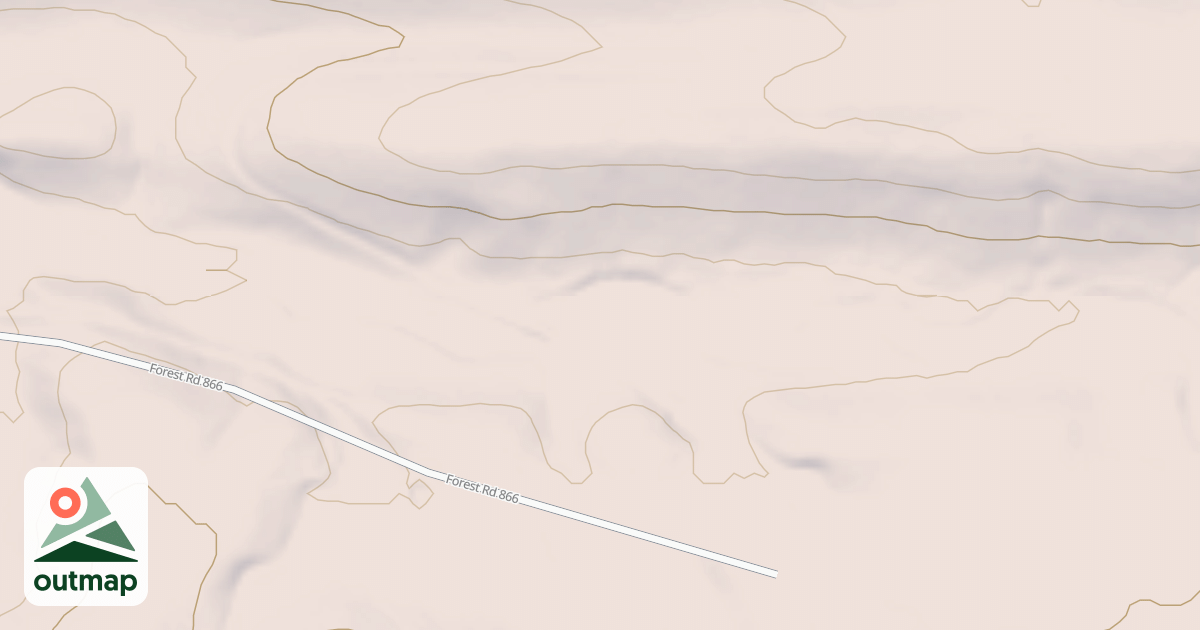Map of NORTH ROCK CREEK