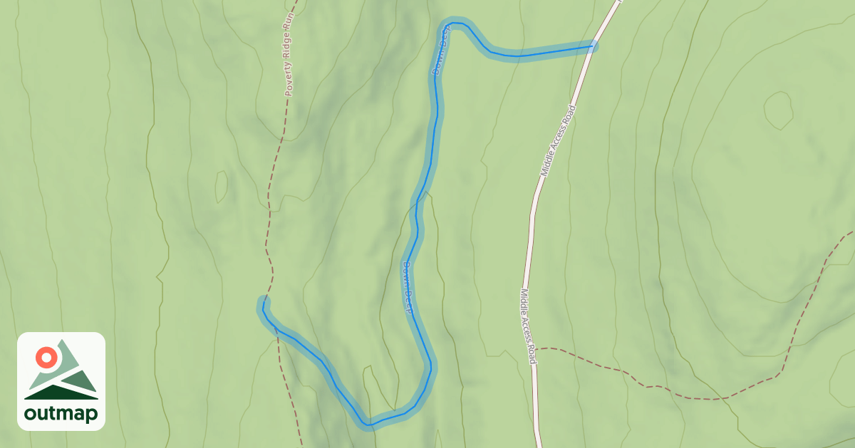 Map of Down Deep