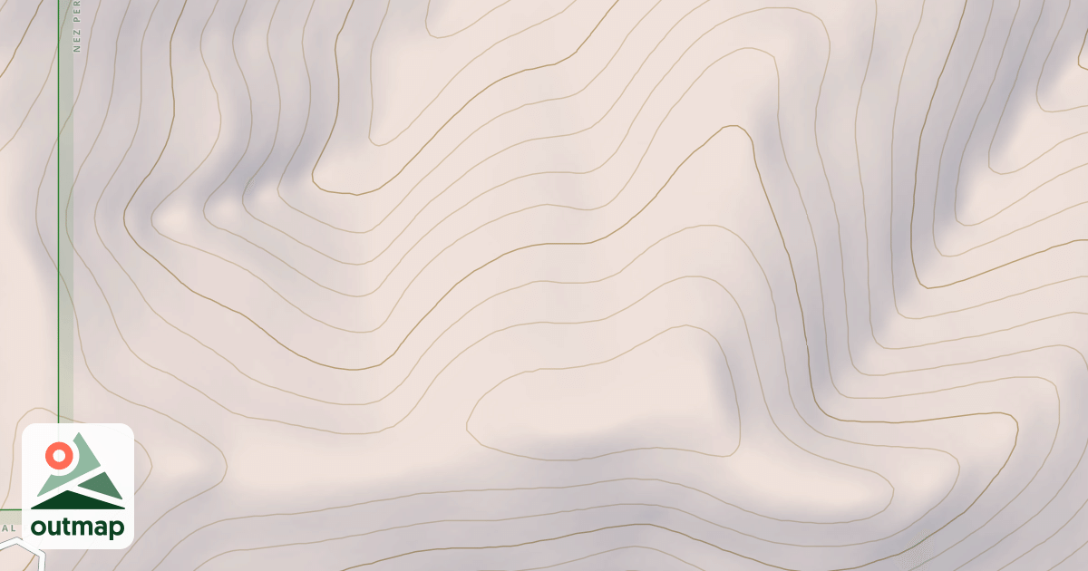 Map of LITTLE SAND MOUNTAIN A