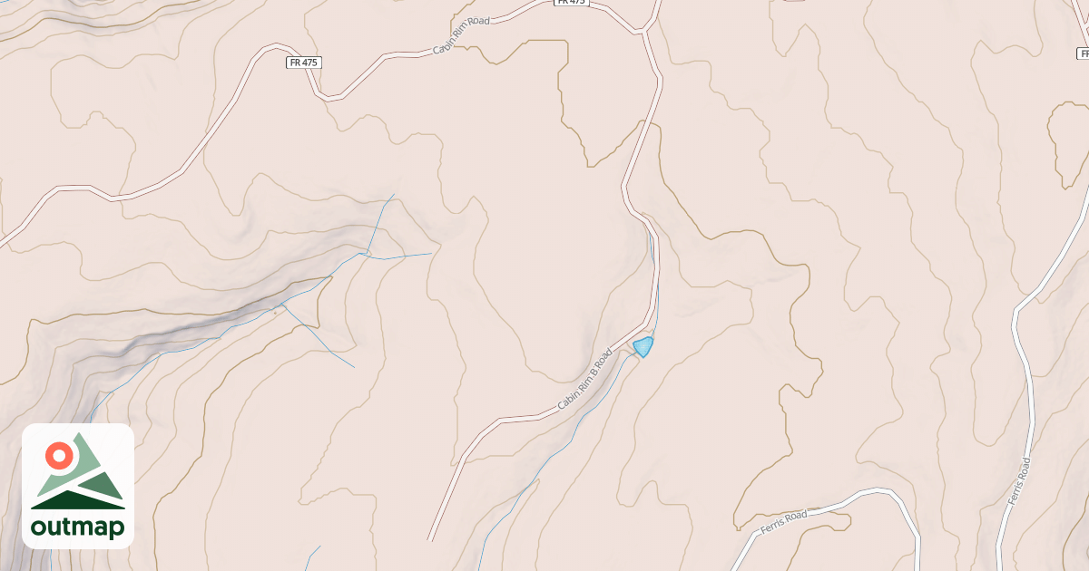 Map of CABIN RIM B