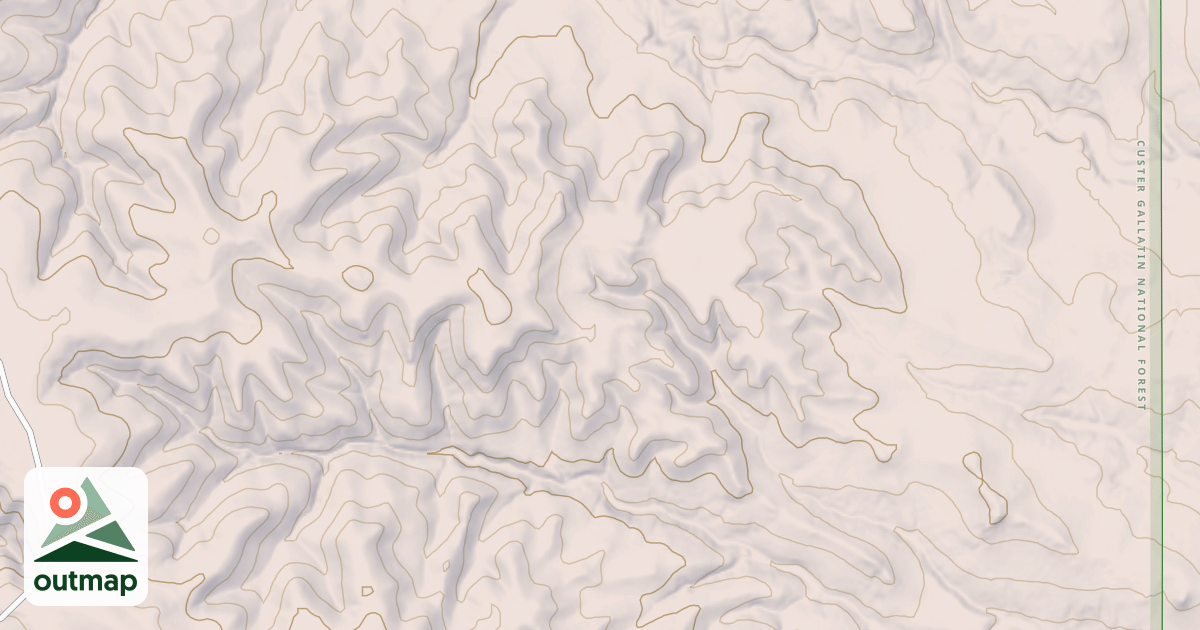 Map of 3125B