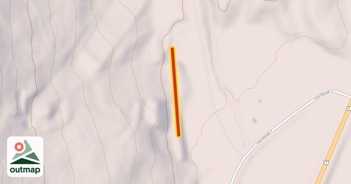 Map of Novice Rope Tow