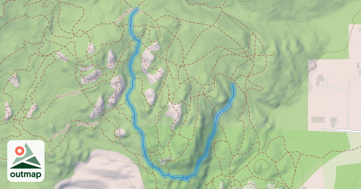 Map of Granite Trail