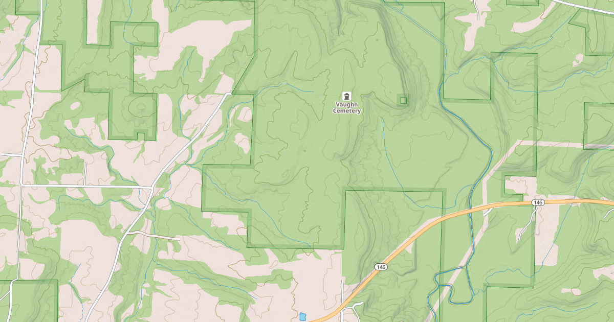 Map preview of VAUGHN CEM RD
