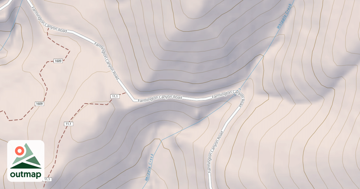 Map of Farmington Canyon Atv