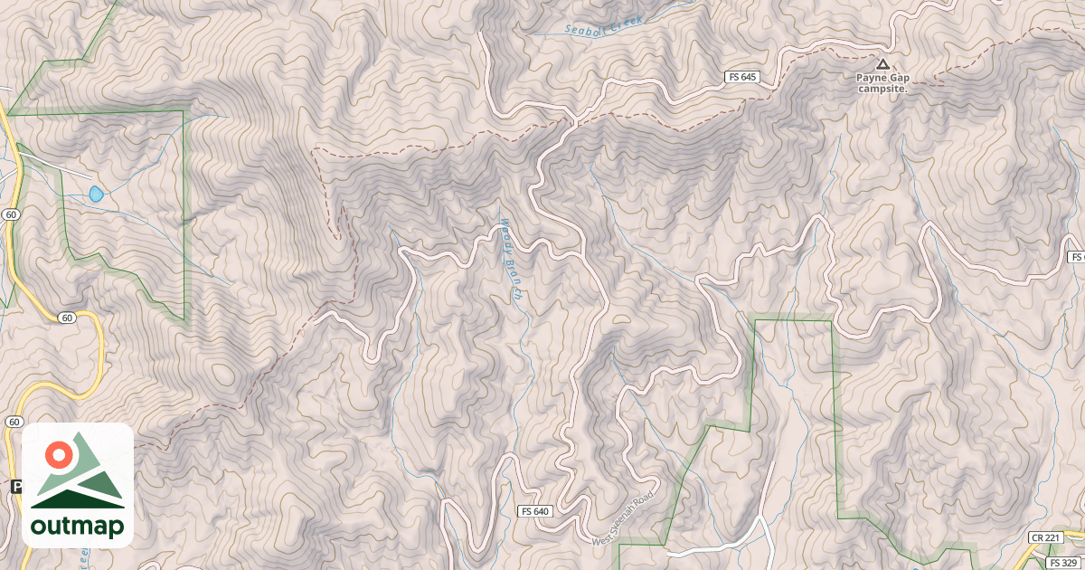 Map of SEABOLT MTN